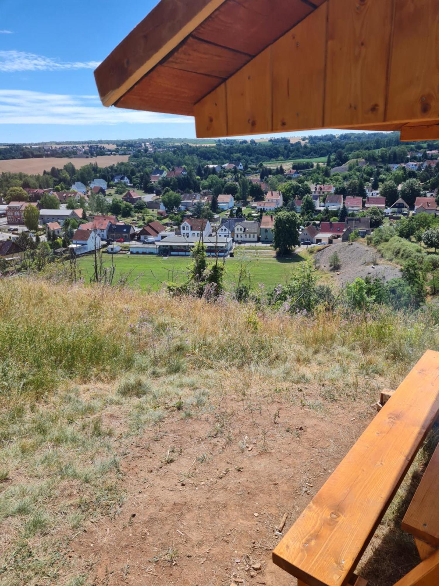 Ferienwohnung Mit Ausblick In Wimmelburg Exteriör bild